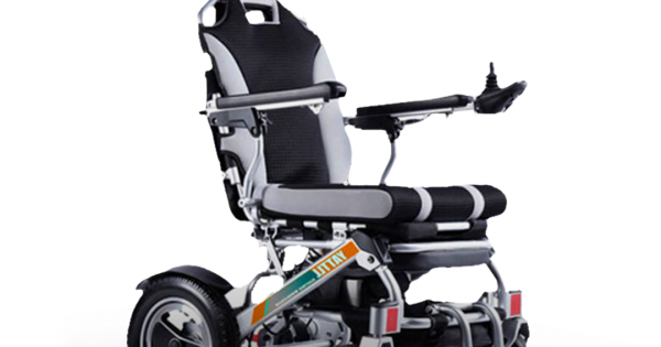 Lightweight electric chair with reclining back - ELECTRIC WHEELCHAIR