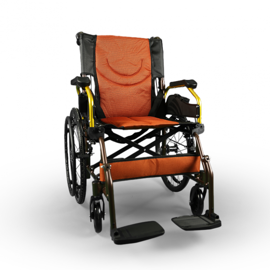 KYN Gold Aluminum Wheelchair ( 45 CM )